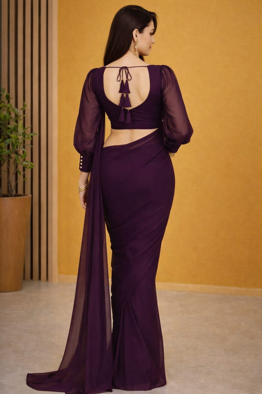 Amethyst Royale Designer Saree