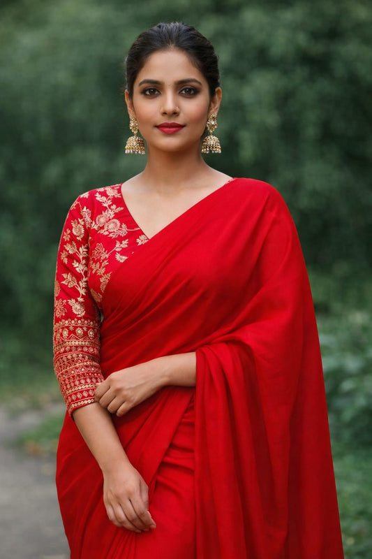Scarlet Royal Grace Designer Saree