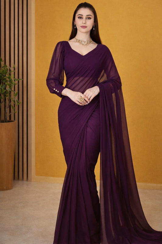 Amethyst Royale Designer Saree